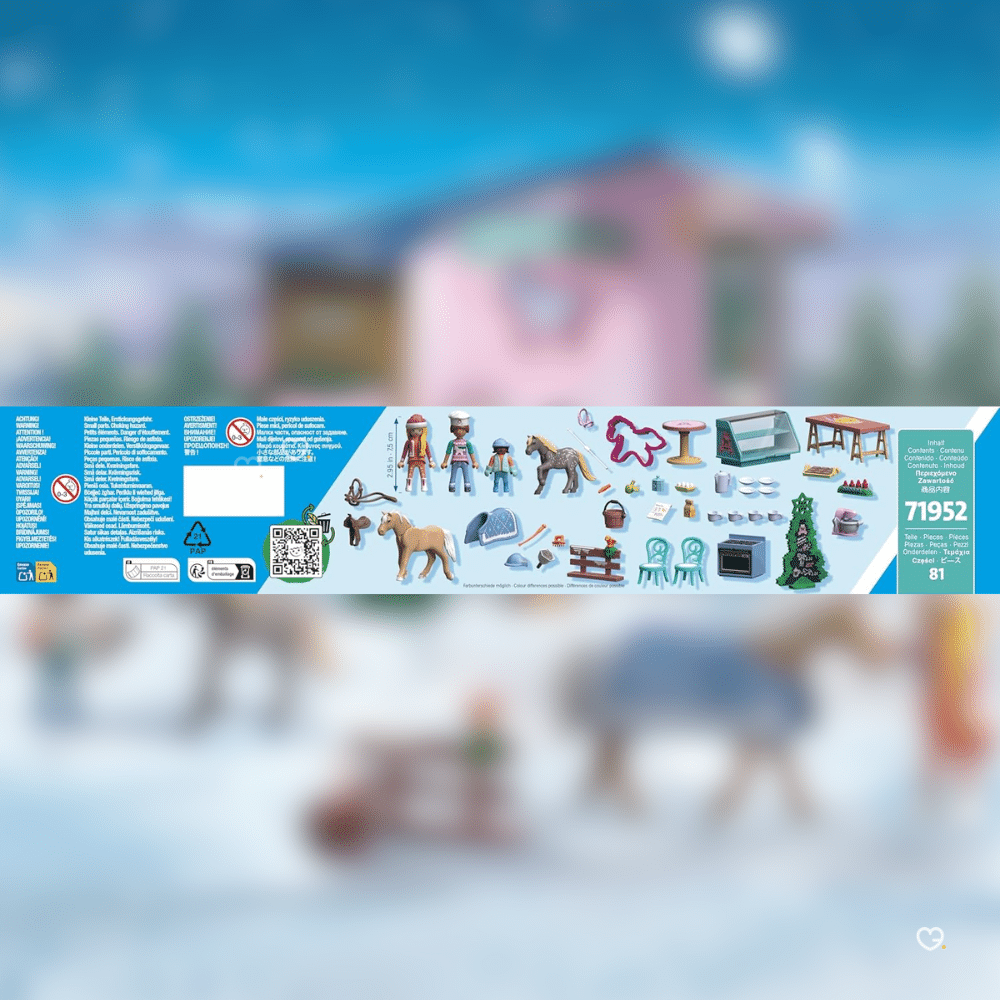 Playmobil pâtisserie de Noël (71952)